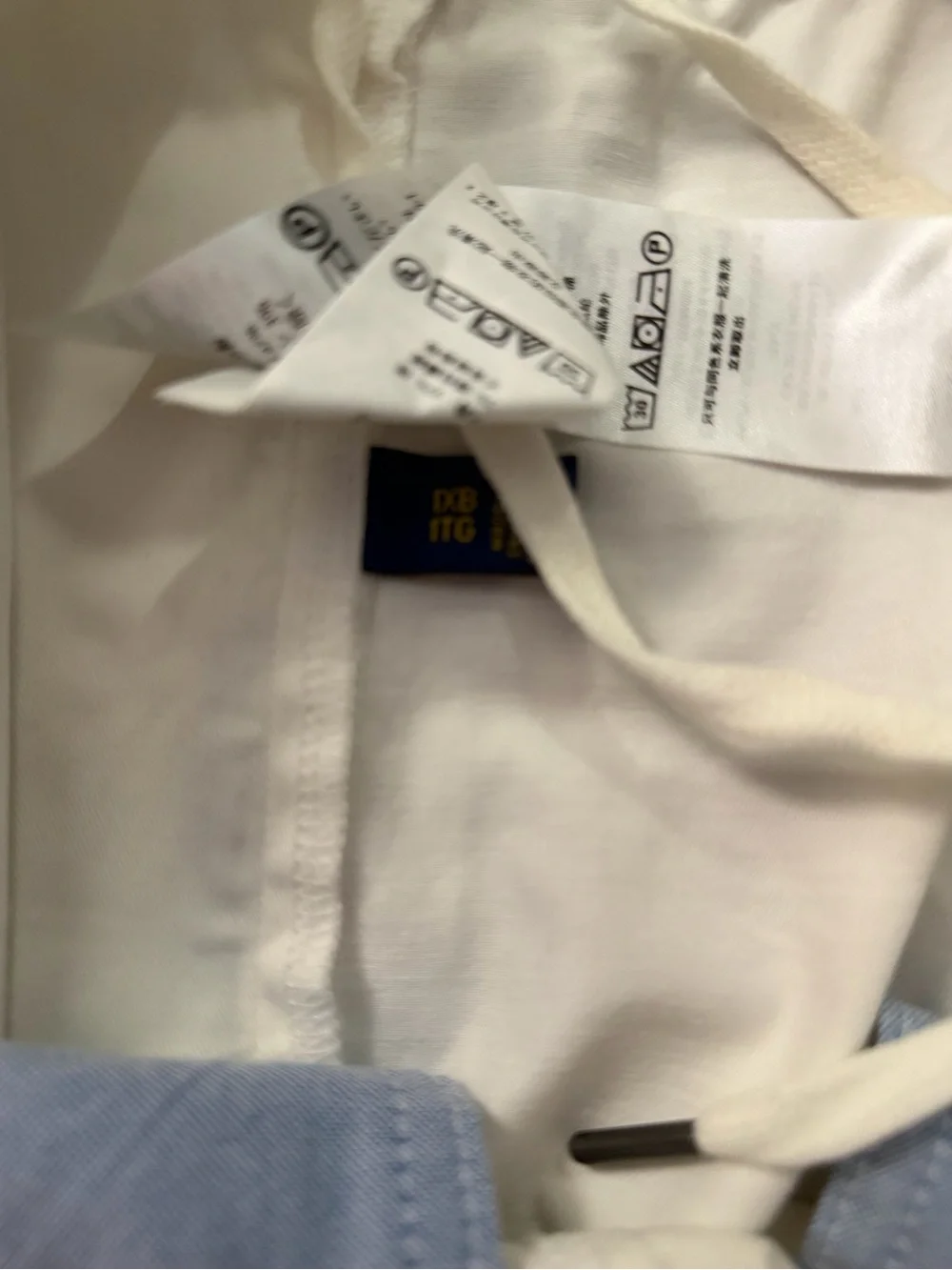 Polo Ralph Lauren White Shorts With Flag Embroidered